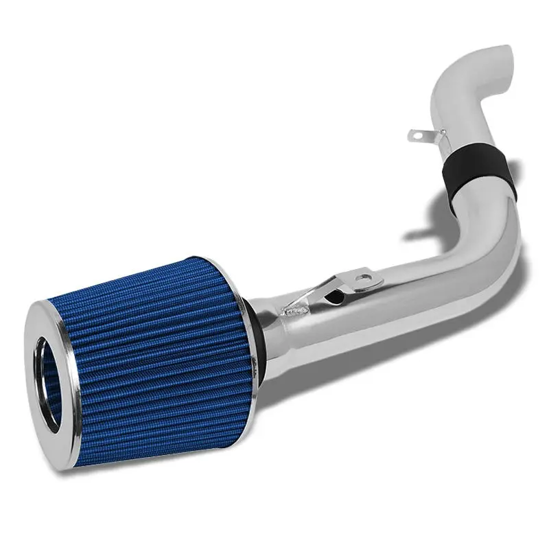 Polish Pipe Blue Dry Cone Filter Shortram Air Intake Kit For 98-03 Chevy S10 2.2 1