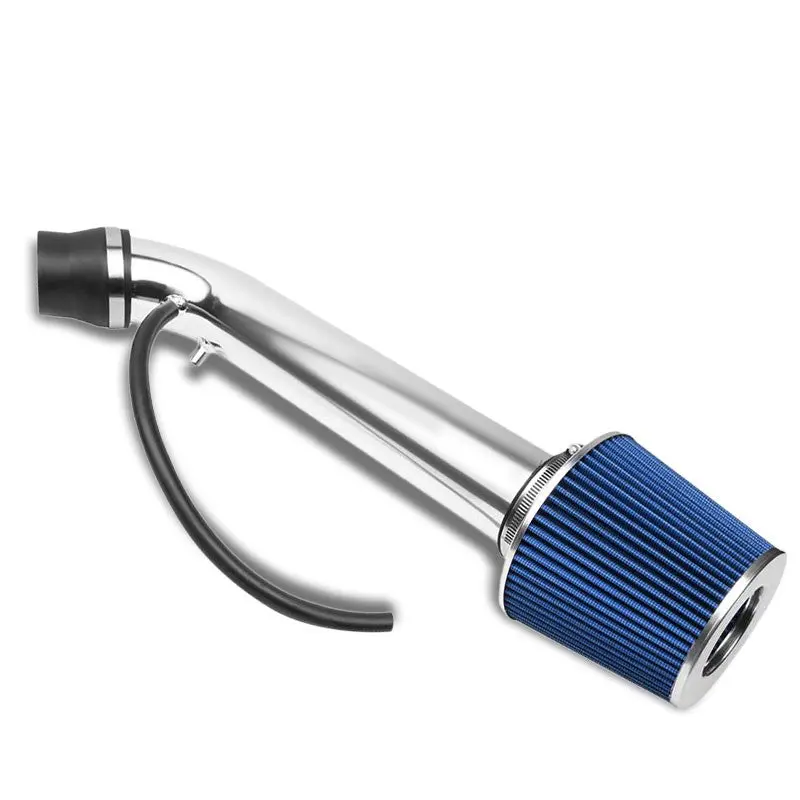 Polish Pipe Blue Dry Cone Filter Shortram Air Intake For 94-01 Integra Gs Rs Ls 1