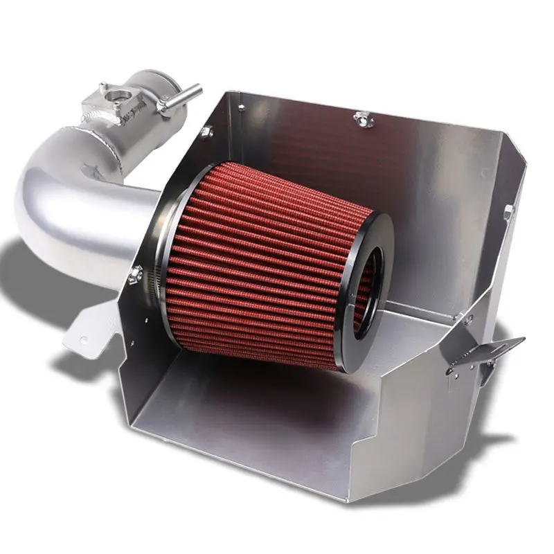 Polish Shortram Air Intake Kit Red Filter Heat Shield For 13-20 Gen1 Fr-S Brz 86 1