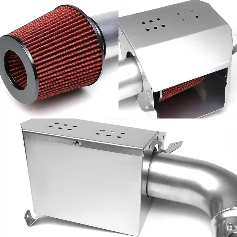 Polish Shortram Air Intake Kit Red Filter Heat Shield For 13-20 Gen1 Fr-S Brz 86 2