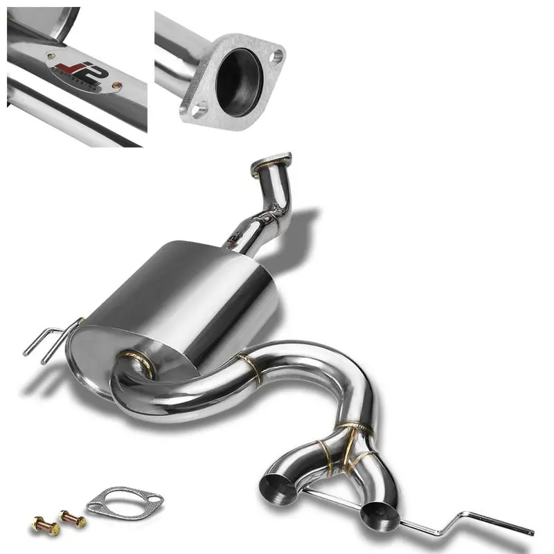 Exhaust Axleback System For 12-14 Veloster Base Hatchback 1.6L Dohc 1