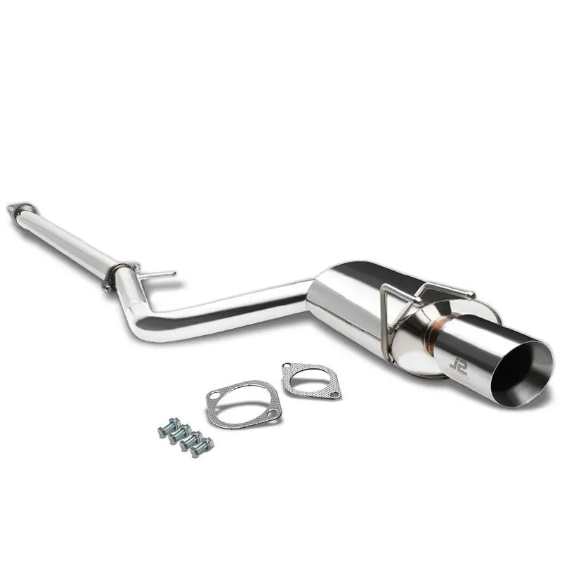 J2 Exhaust Axleback System 4.00" Round Roll Muffler Tip For 01-05 Lexus Is300 (Xe10 1St Gen) 1