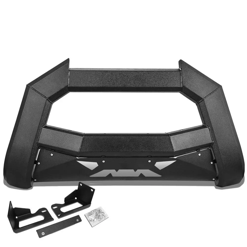 J2 Square Frame Bat Design Front Bumper Bull Bar Guard For 00-05 Ford Excursion/99-07 F-Series Super Duty 1