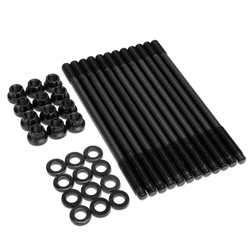 Bfc 12-Point Cylinder Head Studs Bolts For 96-11 Subaru 2.0 2.5 Dohc 1