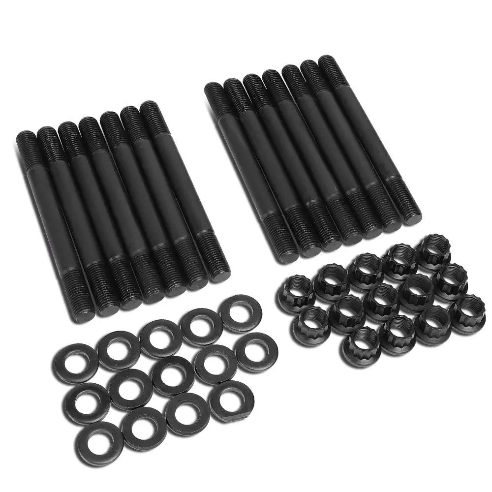 Bfc 12-Point Cylinder Head Studs Bolts For 93-98 Toyota Supra 2Jzge / 2Jzgte 1