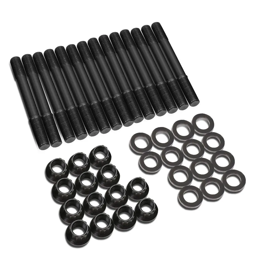 Bfc 12-Point Cylinder Head Studs Bolts For Toyota 86-92 Supra/89-92 Cressida 1