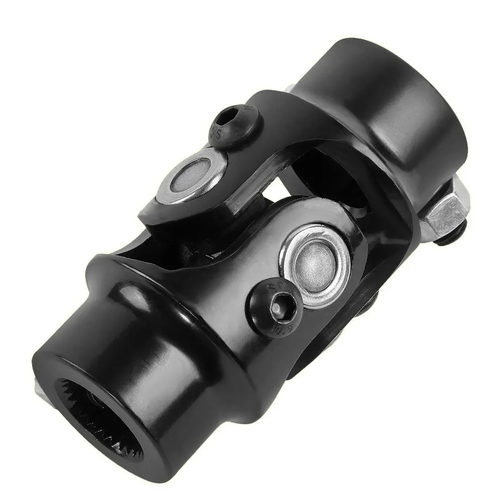Universal [3/4" 36 Spline To 3/4" Dd] [3.2" Length] 40Cr Alloy Steel Steering Shaft Column U-Joint 1