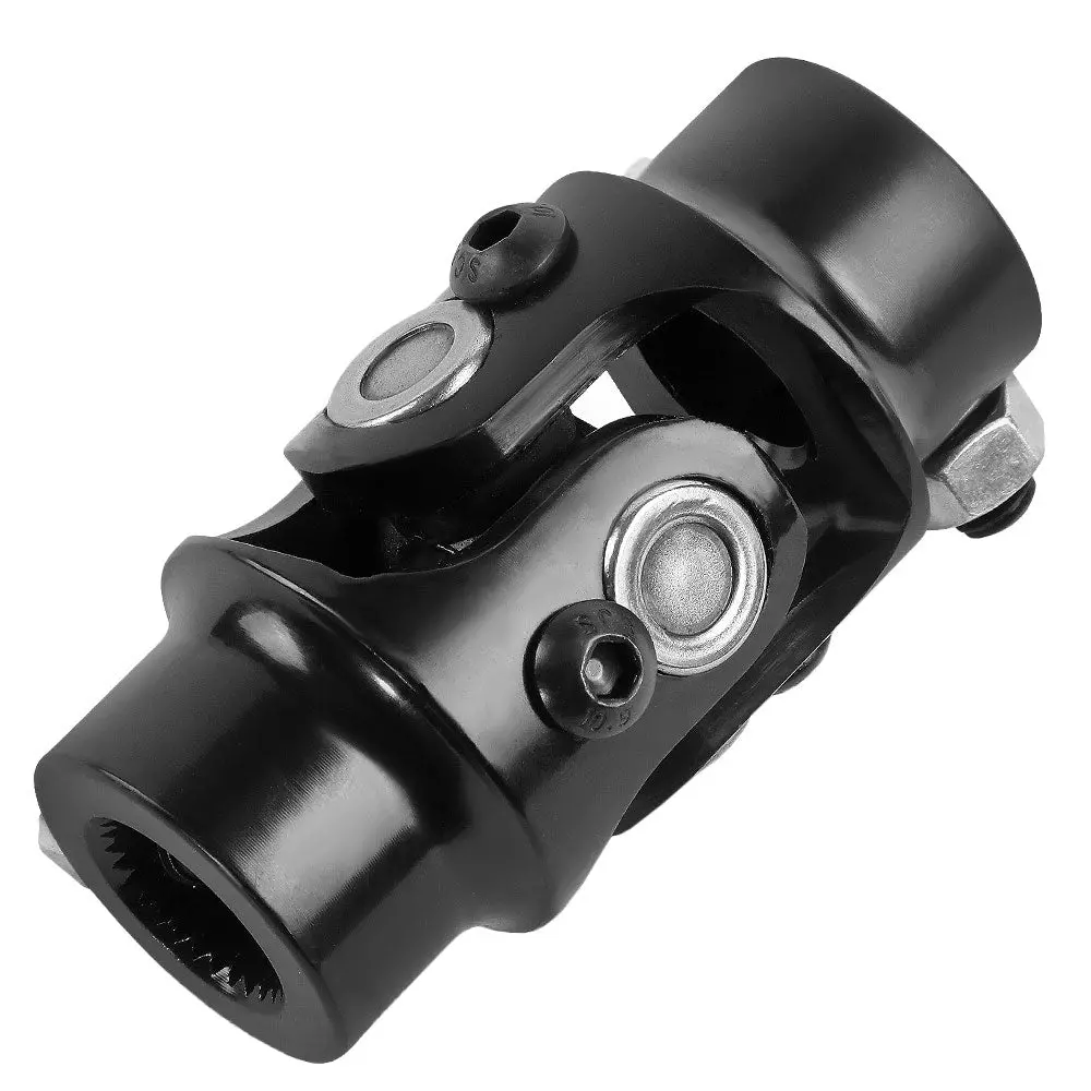 Universal [3/4" 30 Spline To 3/4" Dd] [3.2" Length] 40Cr Steel Steering Shaft Column Single U-Joint 1