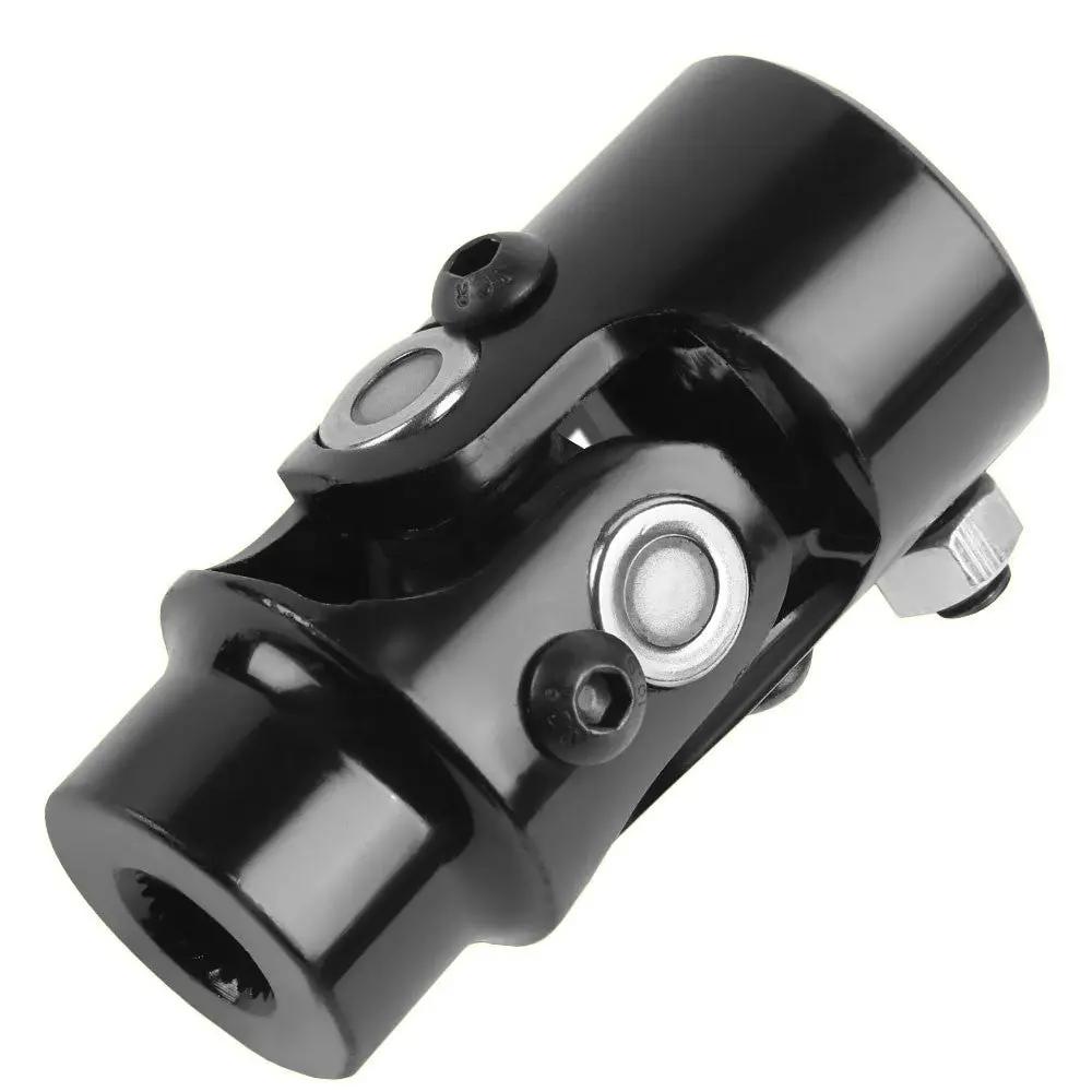 Universal [9/16" 26 Spline To 1" Dd] [3.2" Length] 40Cr Alloy Steel Steering Shaft Column U-Joint 1
