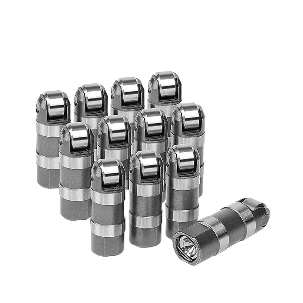 12Pcs Steel Hydraulic Roller Lifters For 97-08 Ford 150 4.2L/92-07 Taurus 3.0L 1