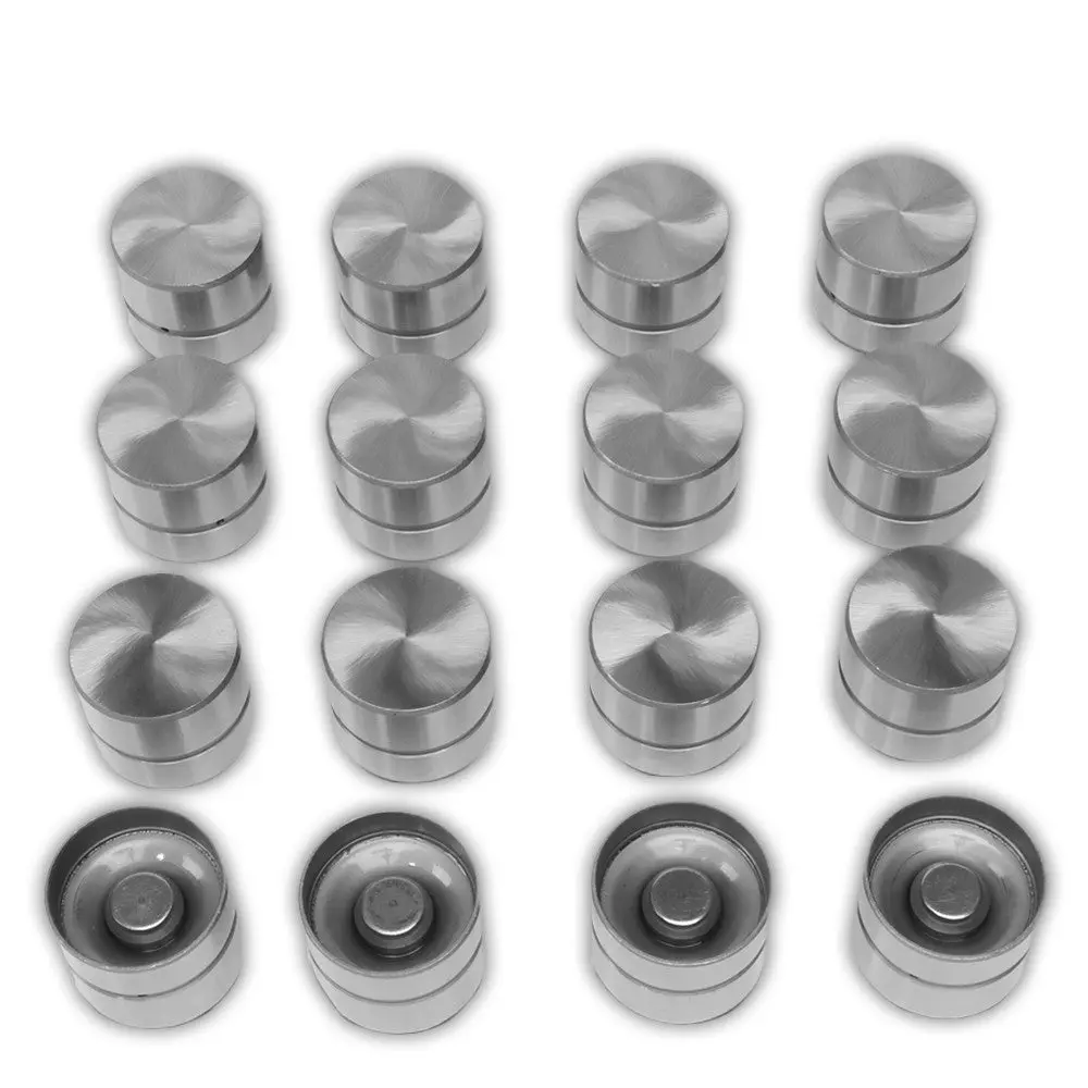 16Pcs Steel Valve Lifter Bucket For 01-11 Accent/06-11 Rio Rio5 1.6L 1