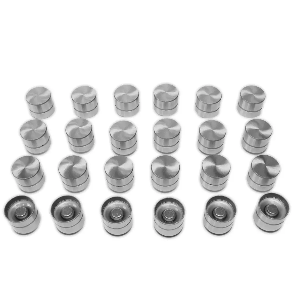 24Pcs Steel Valve Lifters Bucket Cam Followers For 99-05 Sonata/03-08 Tiburon 1