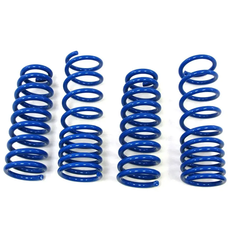 Manzo Blue 1.25" Drop Race Sport Lowering Spring Kit For 04-08 Acura Tl Base/Type-S Ua6 Ua7 1