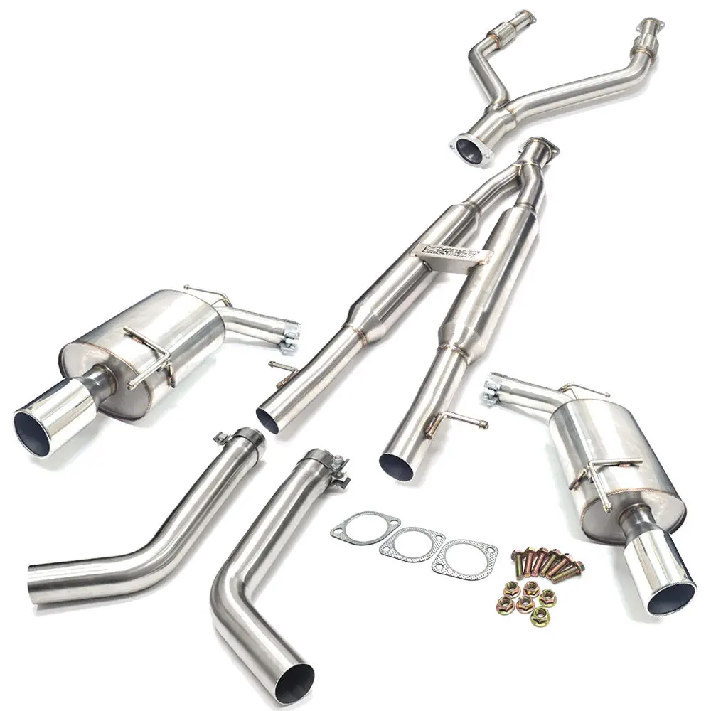 Megan Stainless Steel Cbs Catback Exhaust System For Infiniti 07-08 G35 Sedan / 09-15 G37 Sedan Rwd Awd (V36) 1
