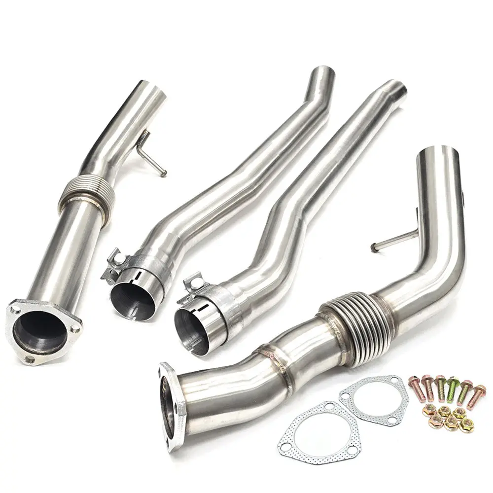 Megan Stainless Steel Mid Pipe Bolt-On Style For 20-25 Audi Sq7 / 20+ Audi Sq8 1