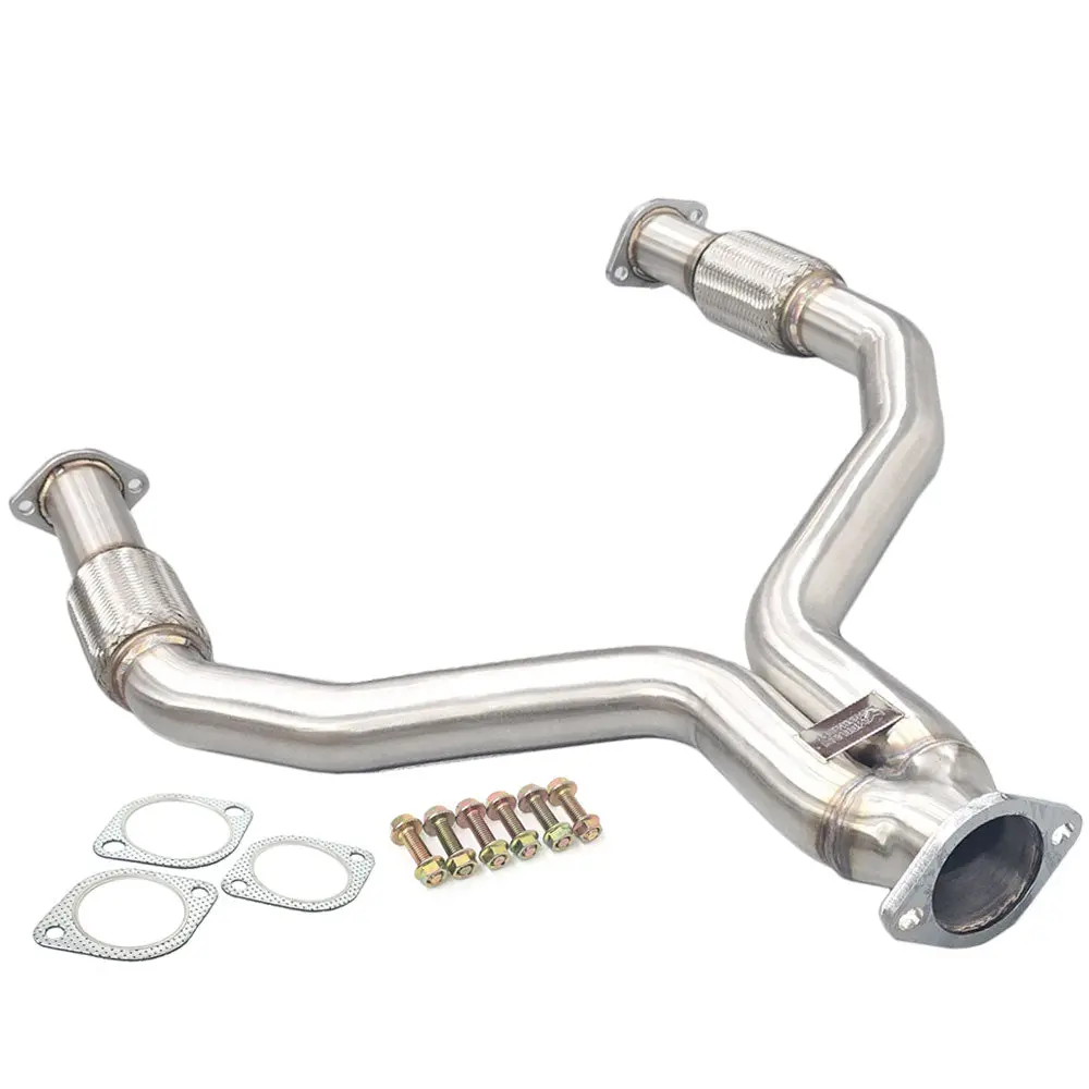 Megan Racing Rear Exhaust Y-Pipe For Infiniti Q40/Q50/Q60 Nissan 350Z/370Z/Z Awd/Rwd 1