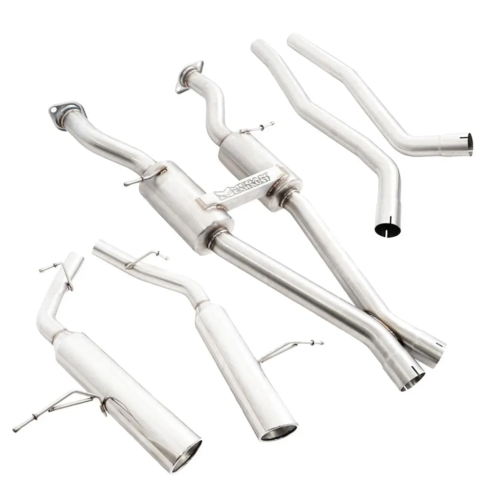 Megan Drift Spec Dual Tip Catback Exhaust System For 14-25 Dodge Durango V6 V8 Awd Rwd Wd 1