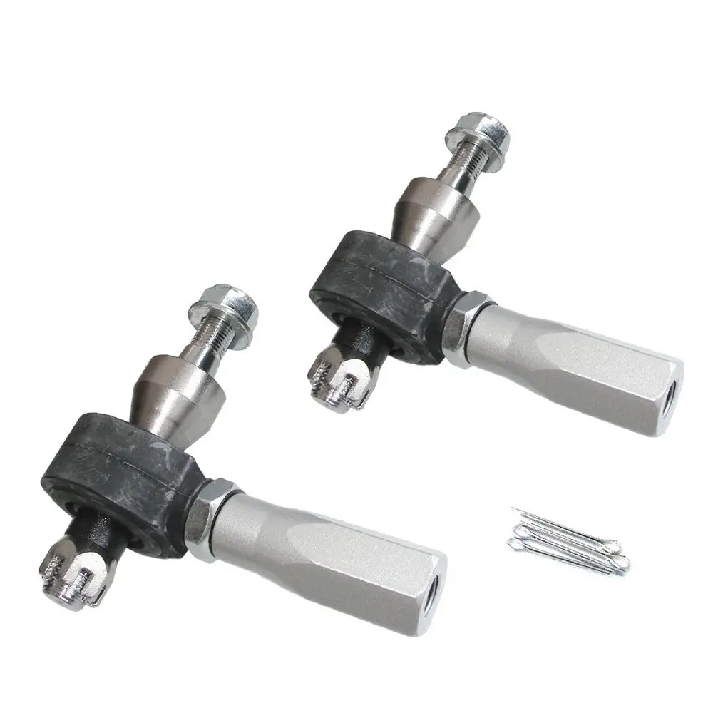 Manzo Front Adjustable Outer Tie Rod End For [95-98 240Sx All S14] [99-02 Silvia S15 W/Hicas] 1