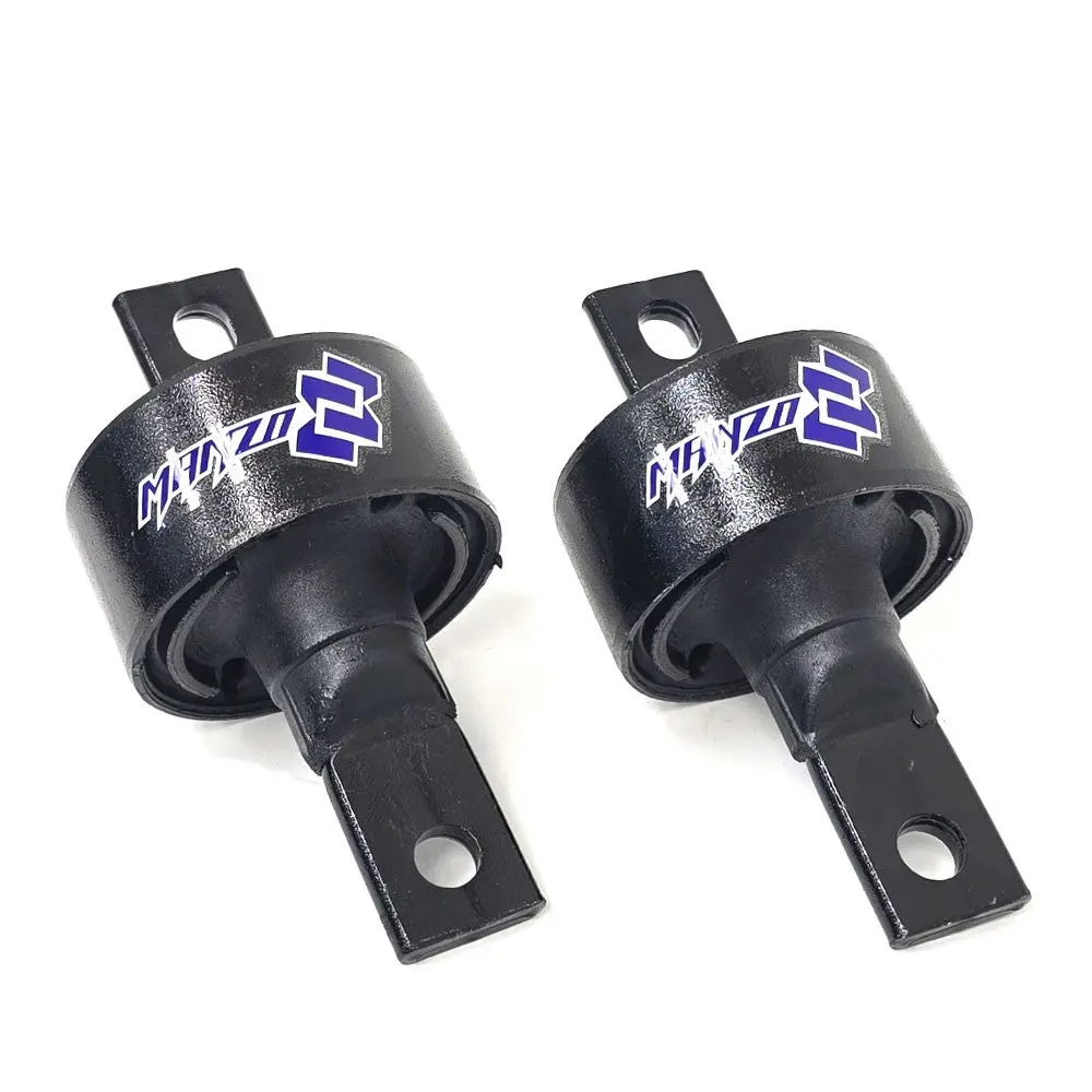 Manzo 2Pcs Rear Trailing Arm Bushings (Harden Rubber) For 94-01 Integra / 92-00 Civic / 97-01 Cr-V 1