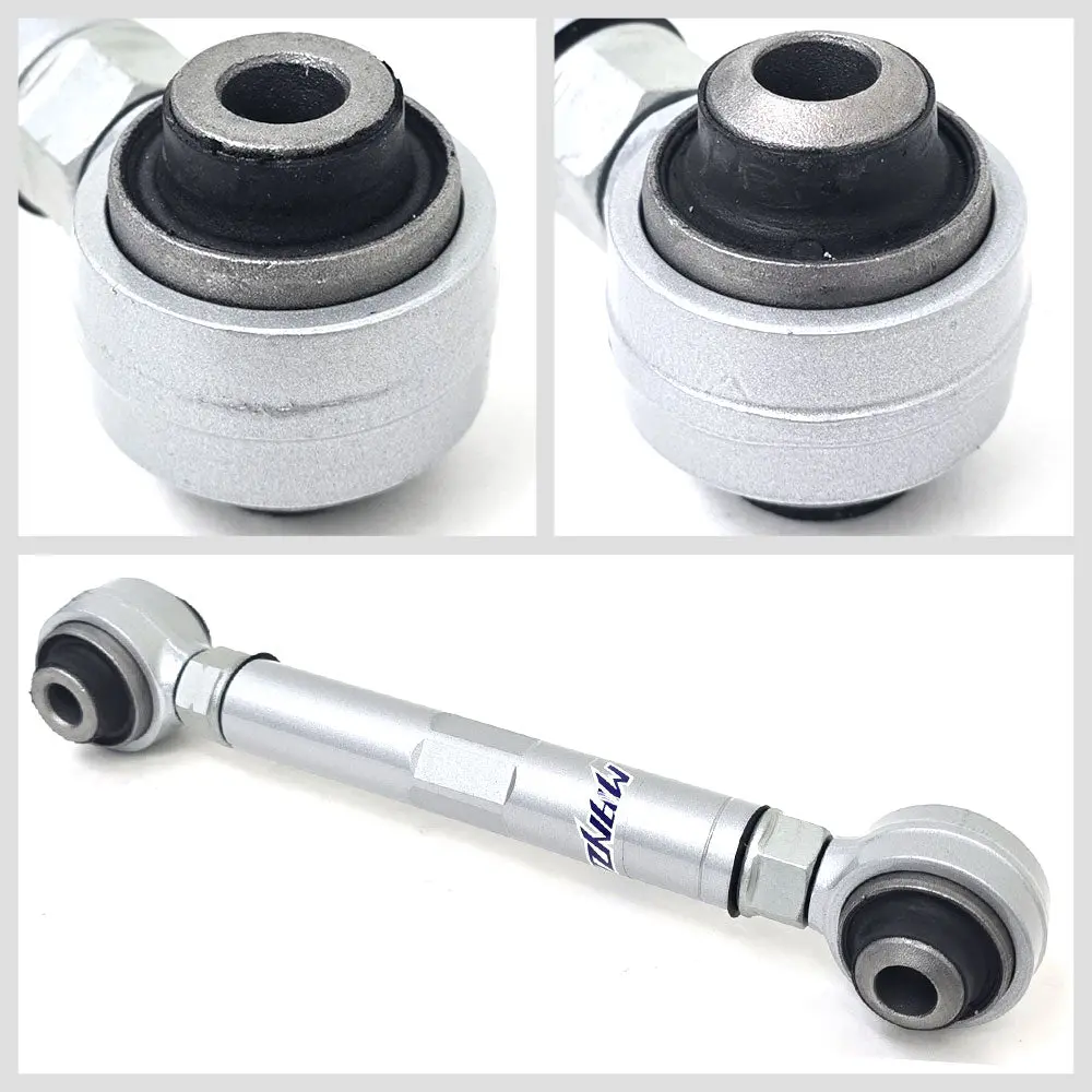 Manzo Rear Upper Control Arm Harden Rubber For Bmw 08-13 1-Series E82 E88 / 06-11 3-Series E90 E91 E92 E93 2