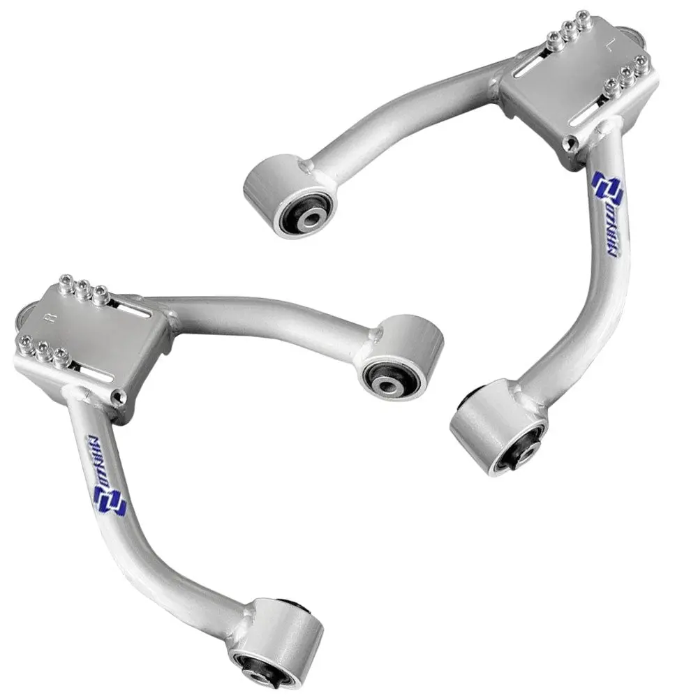 Manzo Silver Adjustable Front Upper Camber Kit Arm For Lexus 06-13 Is-Series Xe20 / 06-11 Gs-Series S190 1