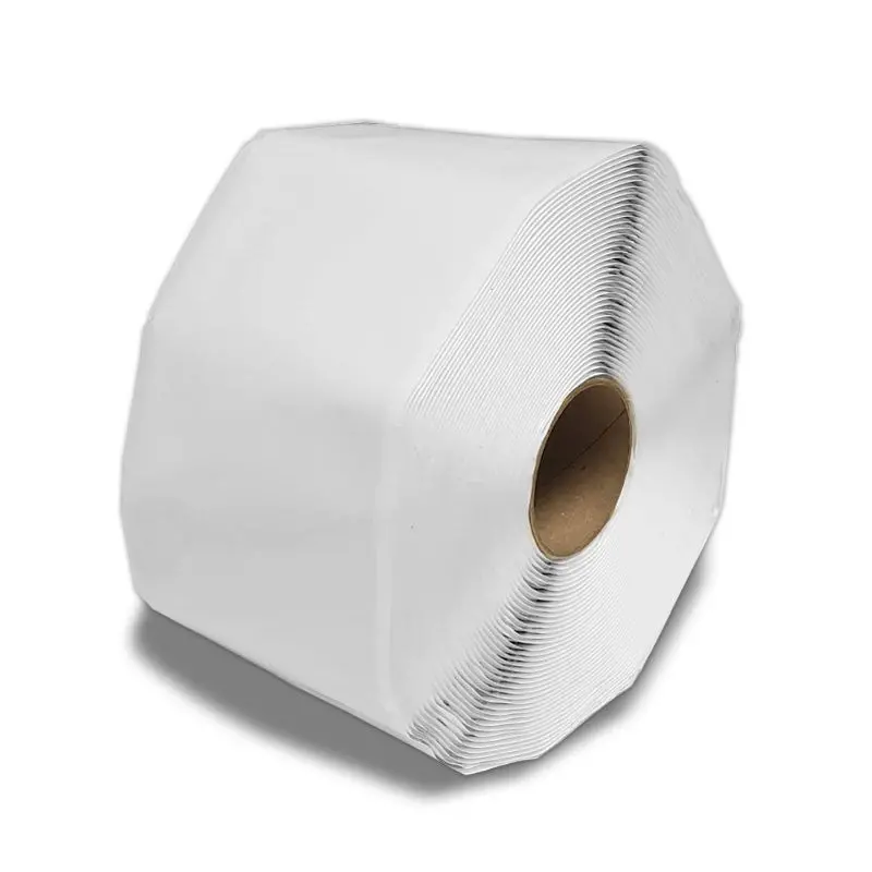 4"X50' White Heavy Duty Foil Adhesive Body Repair Tape Trailer Roof Rv Truck 1