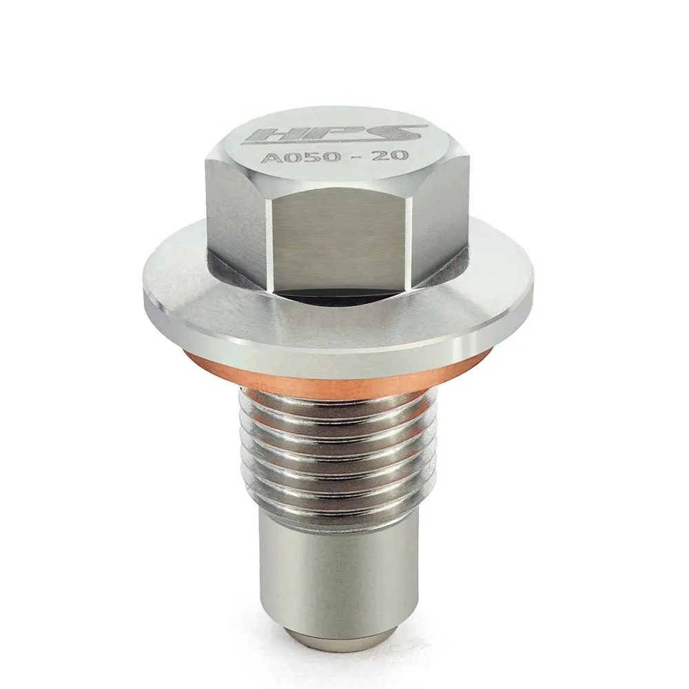 Hps Stainless Steel Magnetic Engine Oil Drain Plug Bolt For Jeep 1