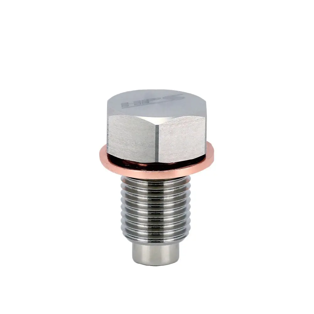 Hps Stainless Steel Magnetic Engine Oil Drain Plug Bolt For Bmw 1 To 5-Series 1