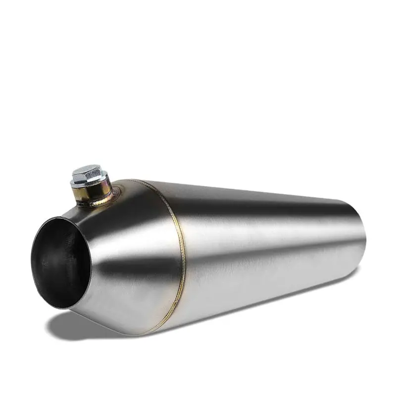 2.50"-2.25" 16 Guage Ss Weld-On Racing Megaphone For Exhaust Downpipe Header 1