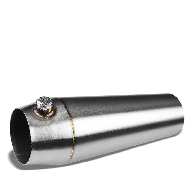 3.00"-3.50" 16 Guage Ss Weld-On Racing Megaphone For Exhaust Downpipe Header 1