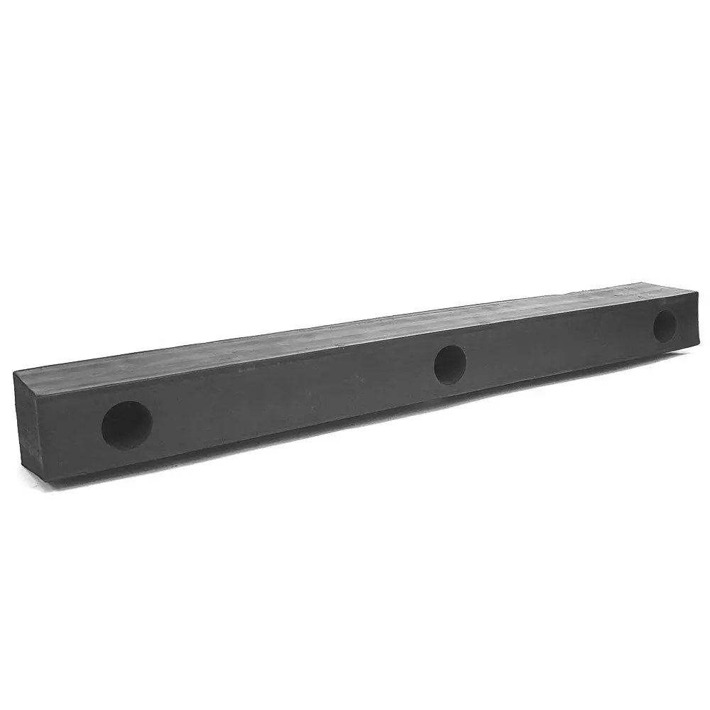Square Rectangular 3 Hole 24" X 2-1/2" X 3" Dock Bumper Semi Truck Trailer 1