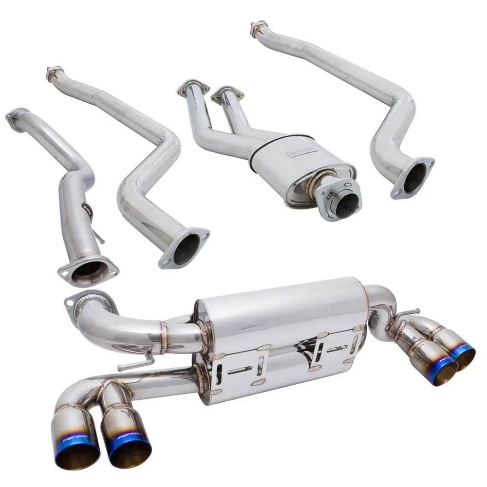 Megan Supremo Stainless Abe Exhaust System Burnt Roll Tip For Bmw 1 Series M E82 1