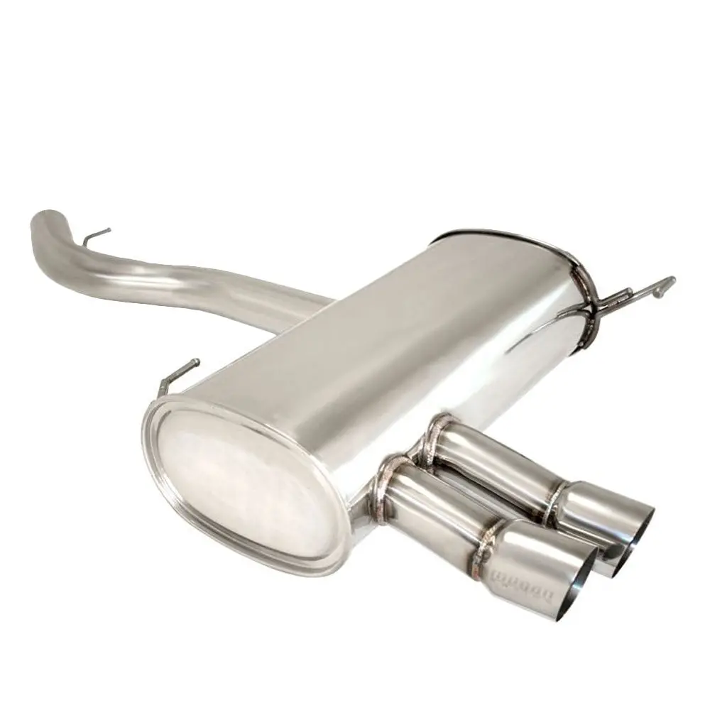 Megan Supremo Abe Exhaust System Rolled Tips For 07-11 328I/328Xi E90 E92 1