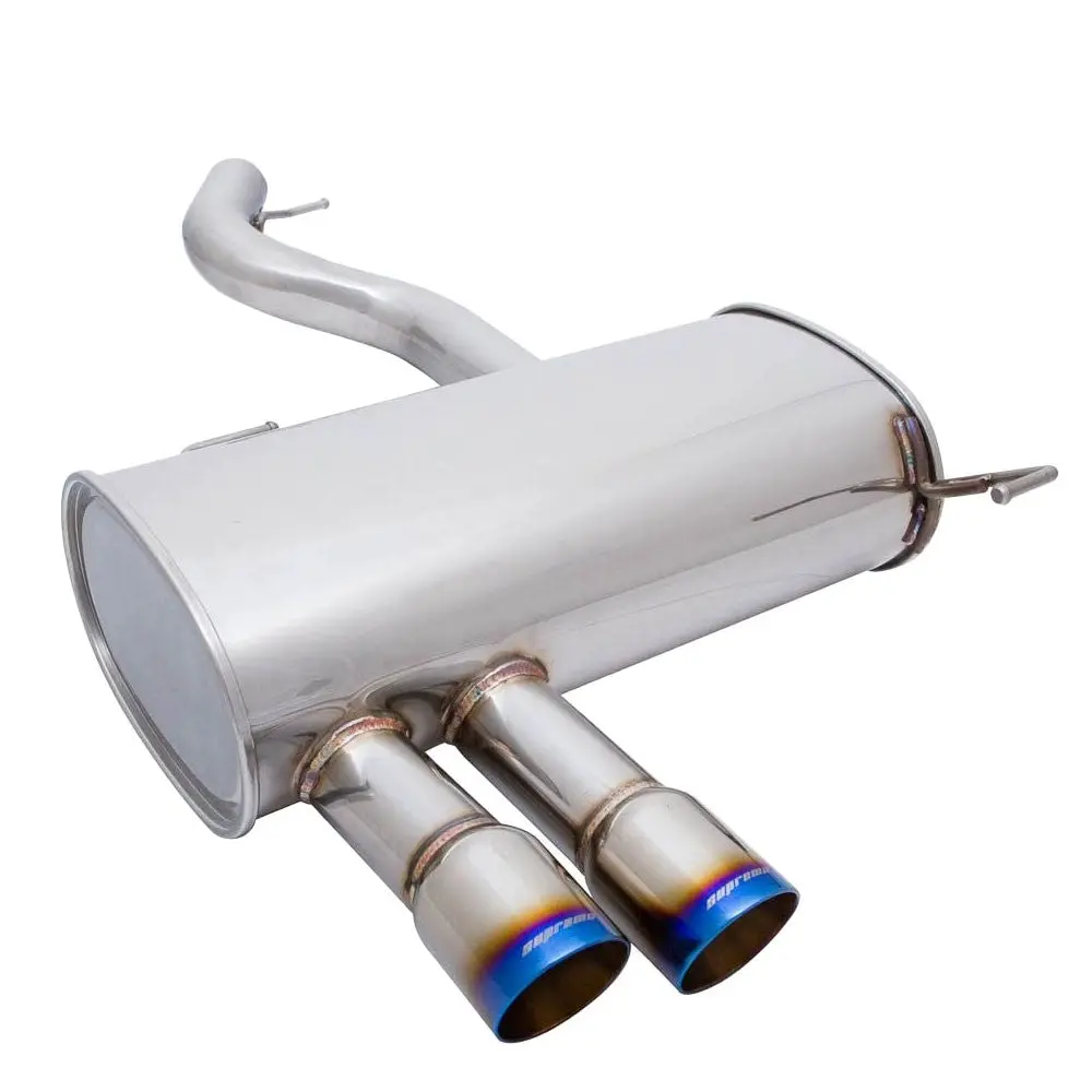 Megan Supremo Stainless Abe Exhaust System Rolled Tips For 07-11 Bmw E90 E92 1
