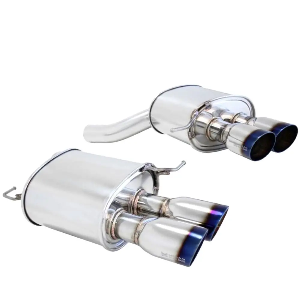 Megan Supremo Abe Exhaust System Burnt Blue Tip For 12-18 650I F13/F12 1