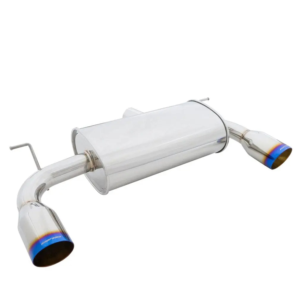 Megan Supremo Abe Exhaust System Burnt Blue Tips For 12-15 335I F30 Sedan 1