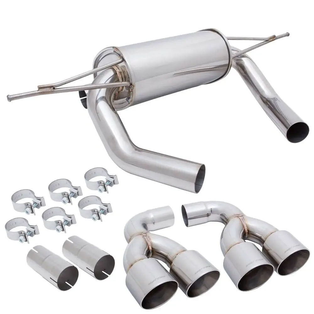 Megan Supremo Abe Exhaust System Stainless Tip For 15-20 M3 F80/M4 F82 1