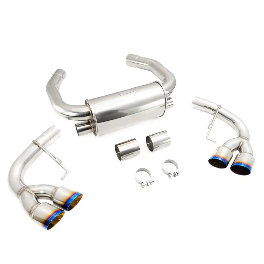 Megan Supremo Stainless Abe Exhaust System+Quad Burnt Tip For 18+ Bmw M5 F90 1