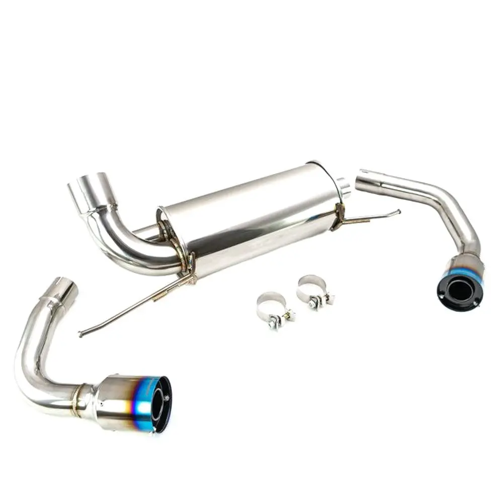 Megan Supremo Series Axleback Exhaust System Burnt Dual Tips For 19+ Bmw 330I Rwd 2.0L I4 Turbo (G20) 1