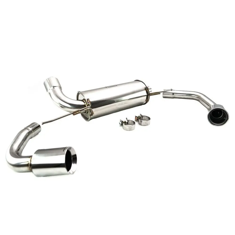 Megan Supremo Series Axleback Exhaust System Stainless Dual Tips For 19+ Bmw 330I Rwd 2.0L I4 Turbo (G20) 1