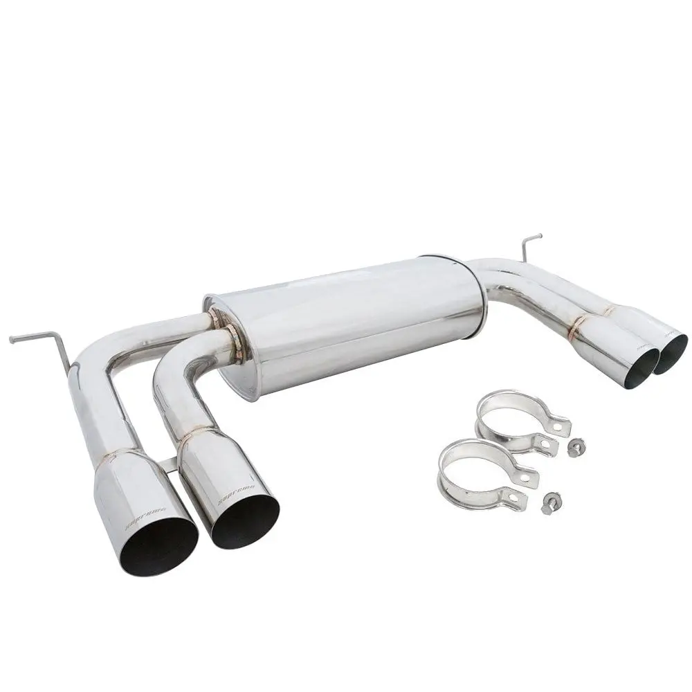 Megan Supremo Abe Exhaust System Stainless Tips For Bmw 10-13 X5m/10-14 X6m 1
