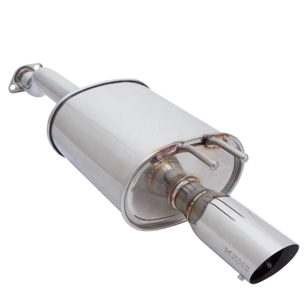 Megan Rs Abe Exhaust System Stainless Tips For 06-11 Civic Si 2/4Dr 1