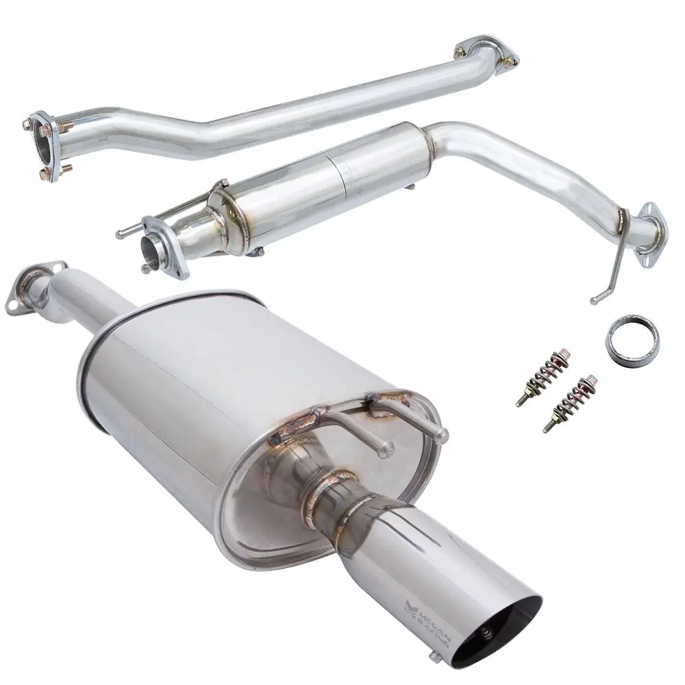 Megan Rs Series Stainless Steel Abe Exhaust System For 06-11 Honda Civic Si 2Dr 1