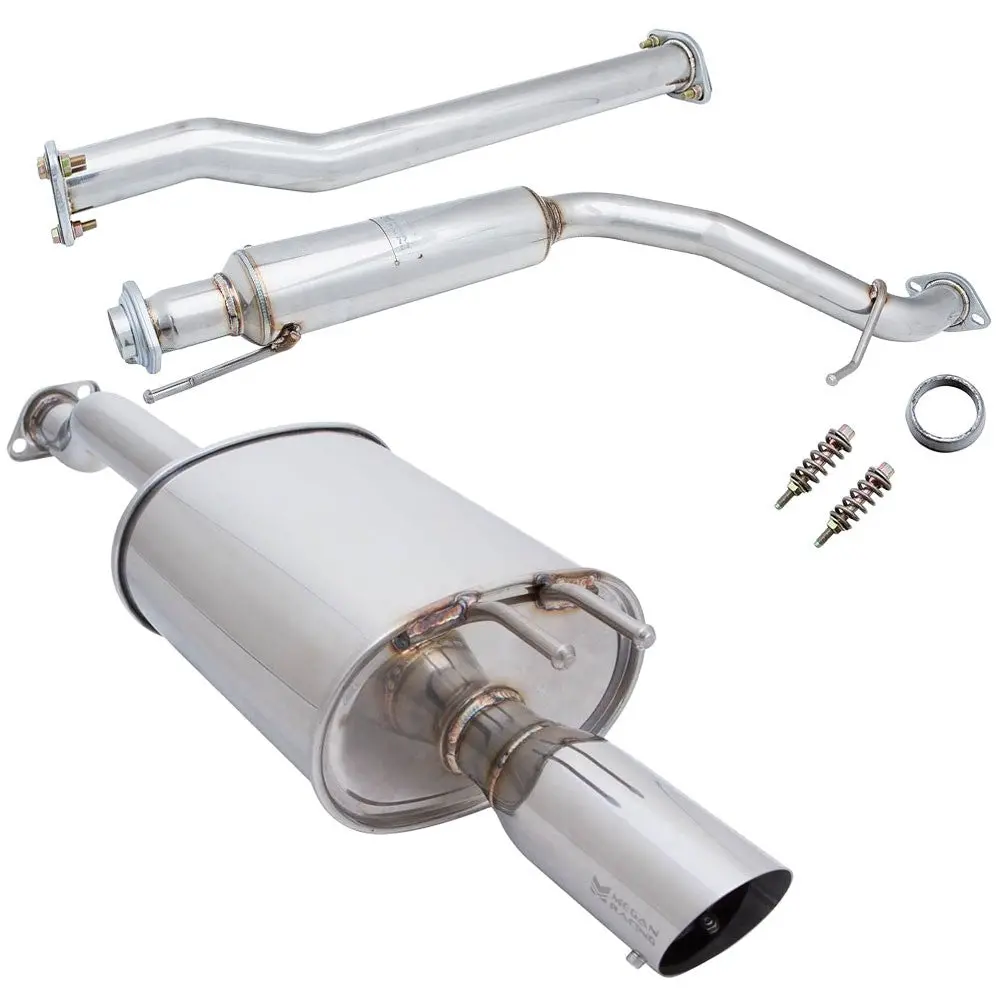 Megan Rs Series Stainless Steel Abe Exhaust System For 07-11 Honda Civic Si 4Dr (Fa5) 1