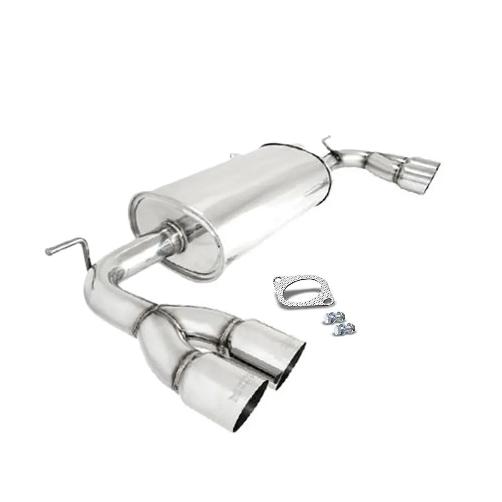 Megan Rs Stainless Steel Abe Exhaust System Ss Tip For 09-12 Genesis Coupe Bk 1