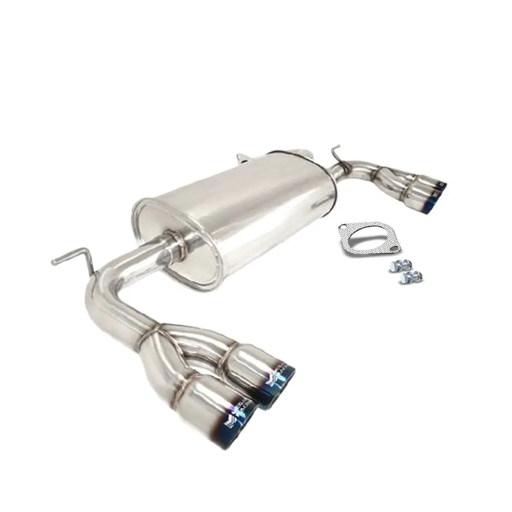 Megan Rs Abe Exhaust System Burnt Roll Tip For 09-12 Genesis Coupe Bk 1