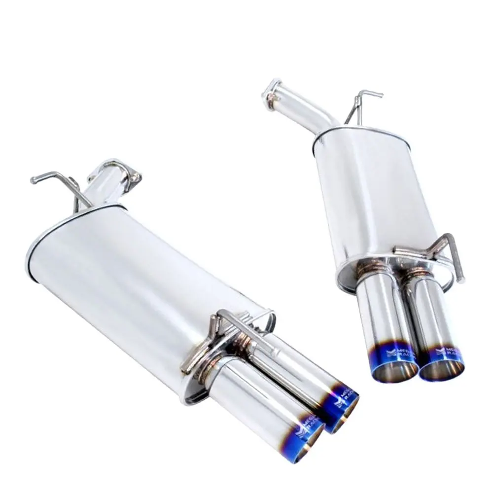 Megan Rs Abe Exhaust System Burnt Roll Tip For 06-10 Infiniti M35 M45 Y50 1