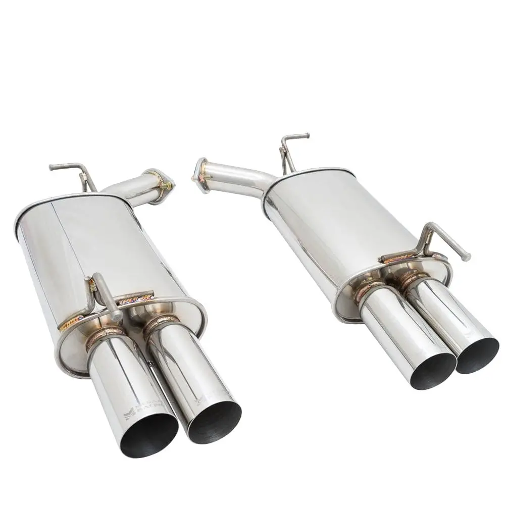 Megan Rs Abe Exhaust System Dual Tip For 06-10 Infiniti M35 M45 Y50 Awd/Rwd 1