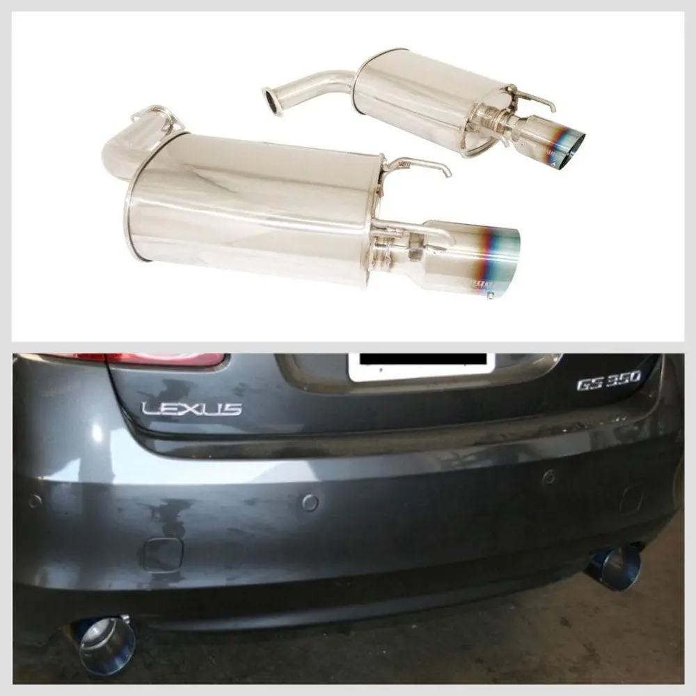 Megan Rs Abe Exhaust System 4" Tips For 06-11 Lexus Gs-Series Awd/Fwd S190 2