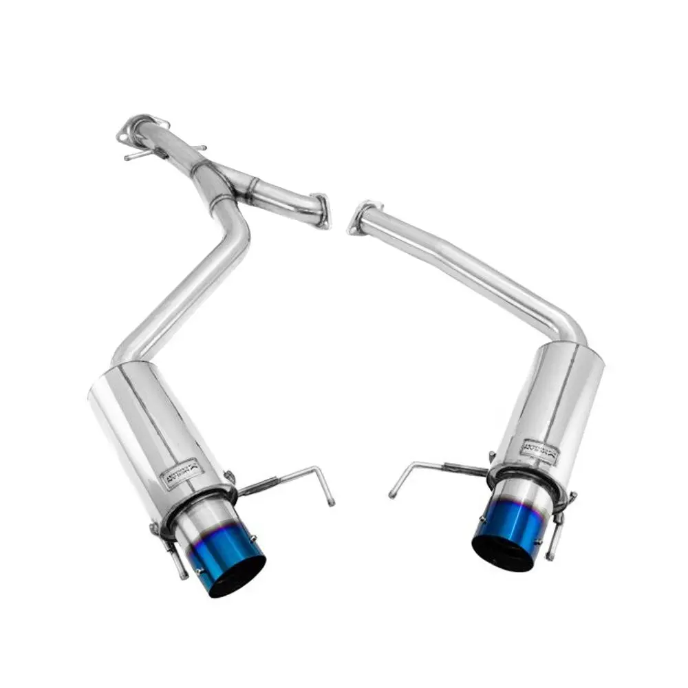 Megan Drift Spec Abe Exhaust Muffler System Burnt Tip For 06-13 Lexus Is250/Is350 Awd/Rwd 1
